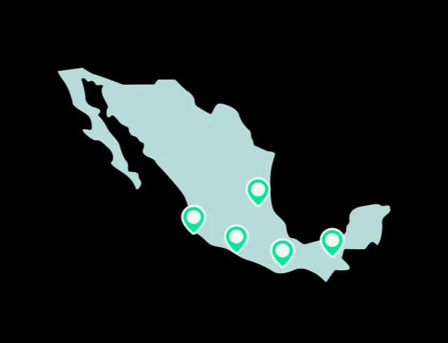 Mexico map agrojusto 01