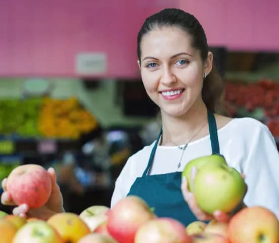 Comerciante de alimentos